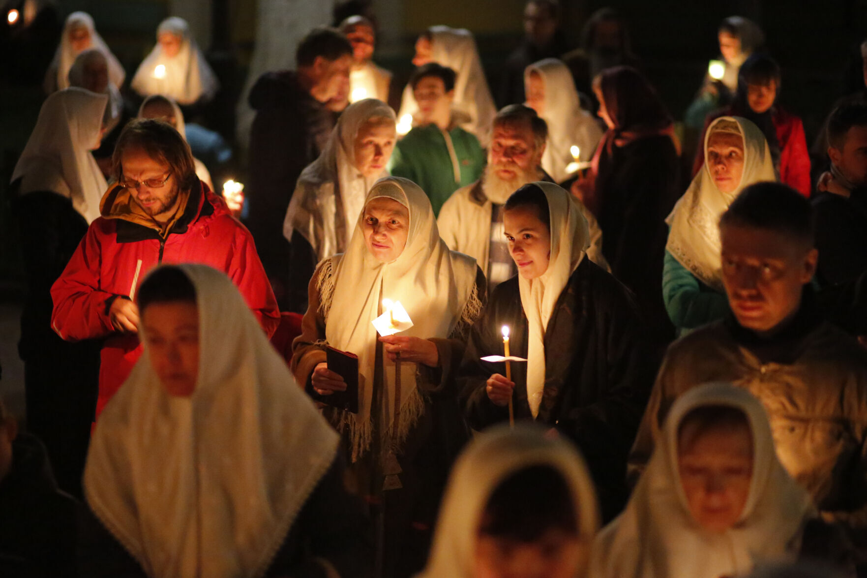 APTOPIX Russia Orthodox Easter